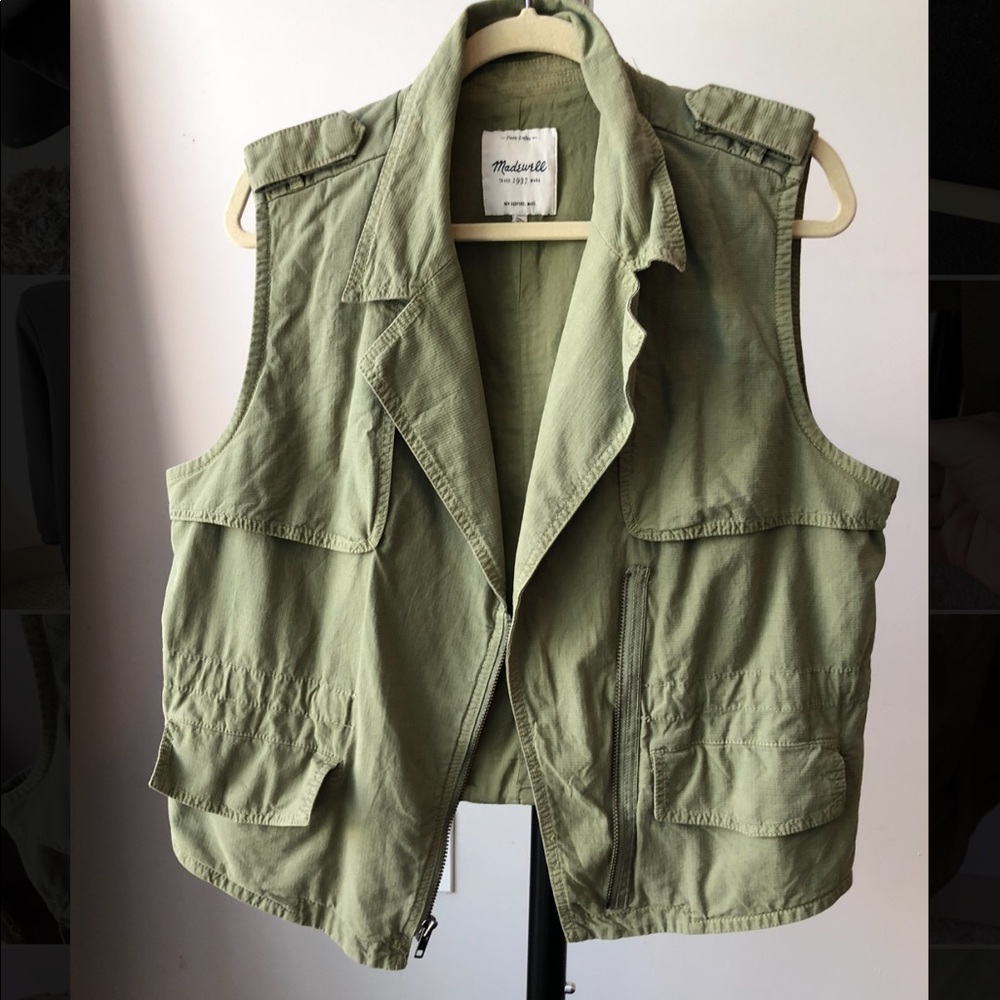 Madewell Military style vest